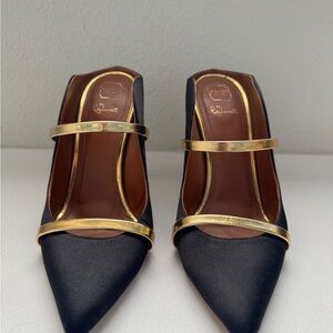 Malone Souliers Satin Mules